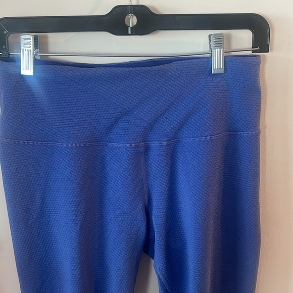 Purple High-Waisted Leggings - Picture 2 of 5